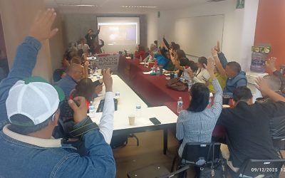 Reunión Ordinaria de Representantes ampliada con la presencia de las y los Secretarios Generales y Comités Ejecutivos de la CNSUESIC