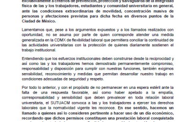 Comunicado 4 DÍA ECONÓMICO COLECTIVO